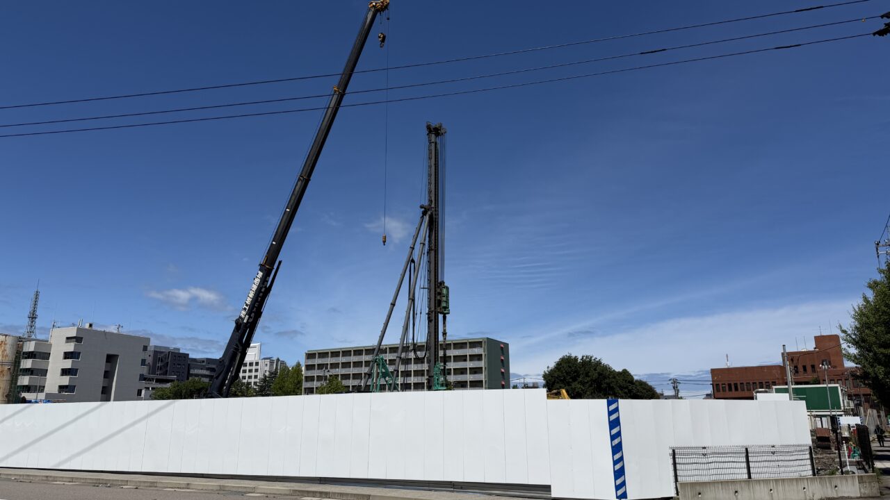 Zepp金沢建設中