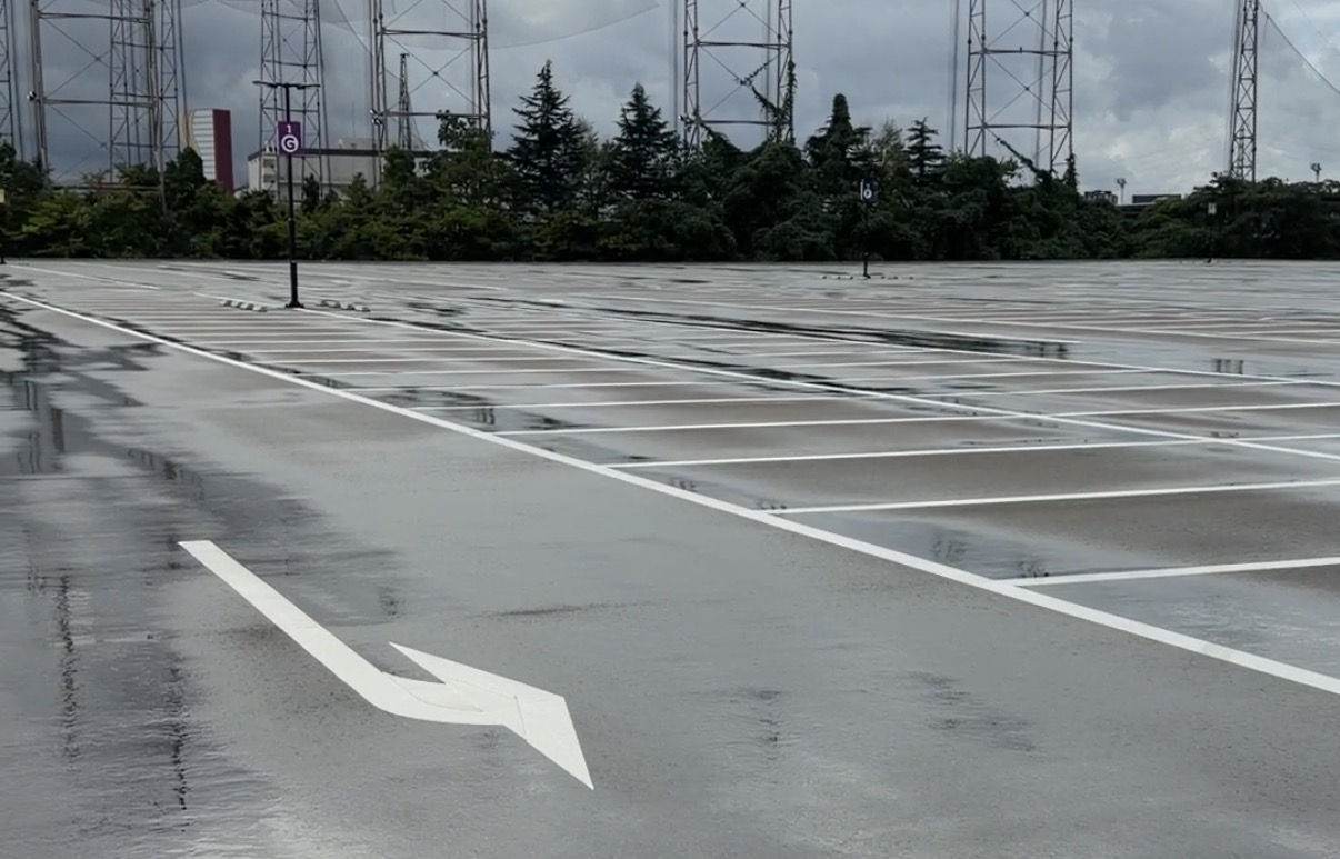 城北運動公園南駐車場